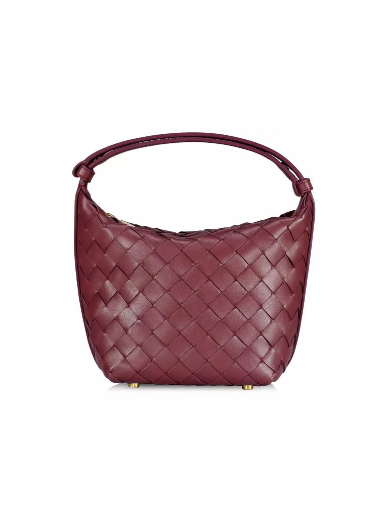 Bottega Veneta Candy Wallace Intrecciato Leather Top-Handle Bag 1