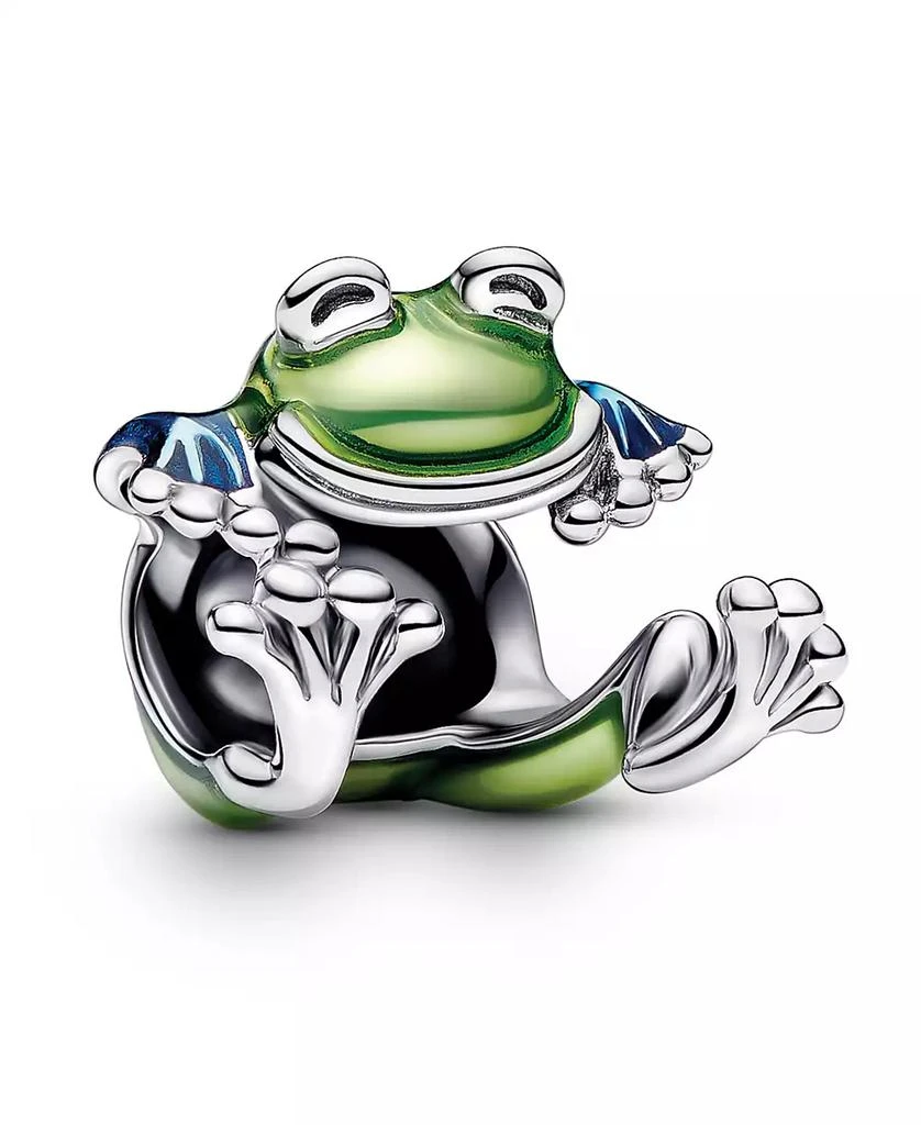 PANDORA Sterling Silver Climbing Frog Charm 1