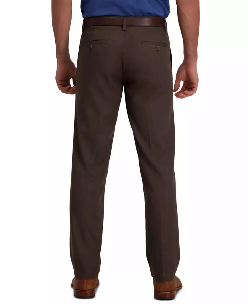 Haggar Men's Cool 18 Pro Straight-Fit 4-Way Stretch Moisture-Wicking Non-Iron Dress Pants 2