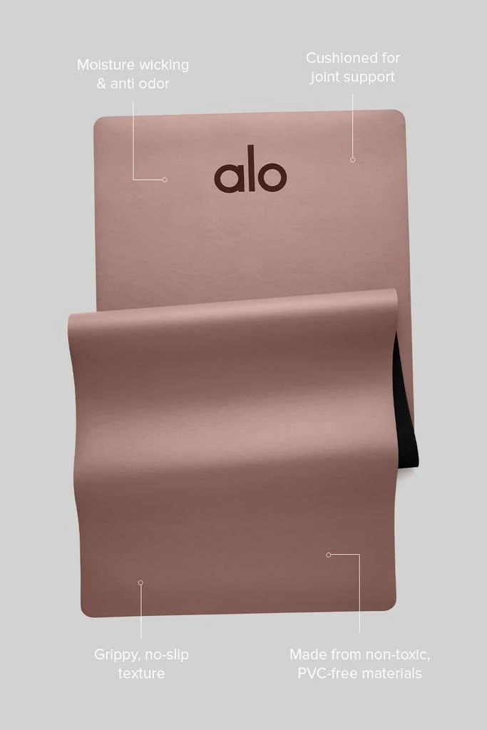 Alo Yoga Warrior Mat - Smoky Quartz 2