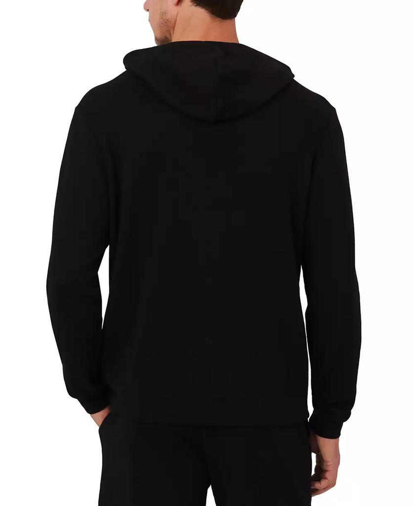 Lacoste Men's Thermal Sleep Waffle Hoodie