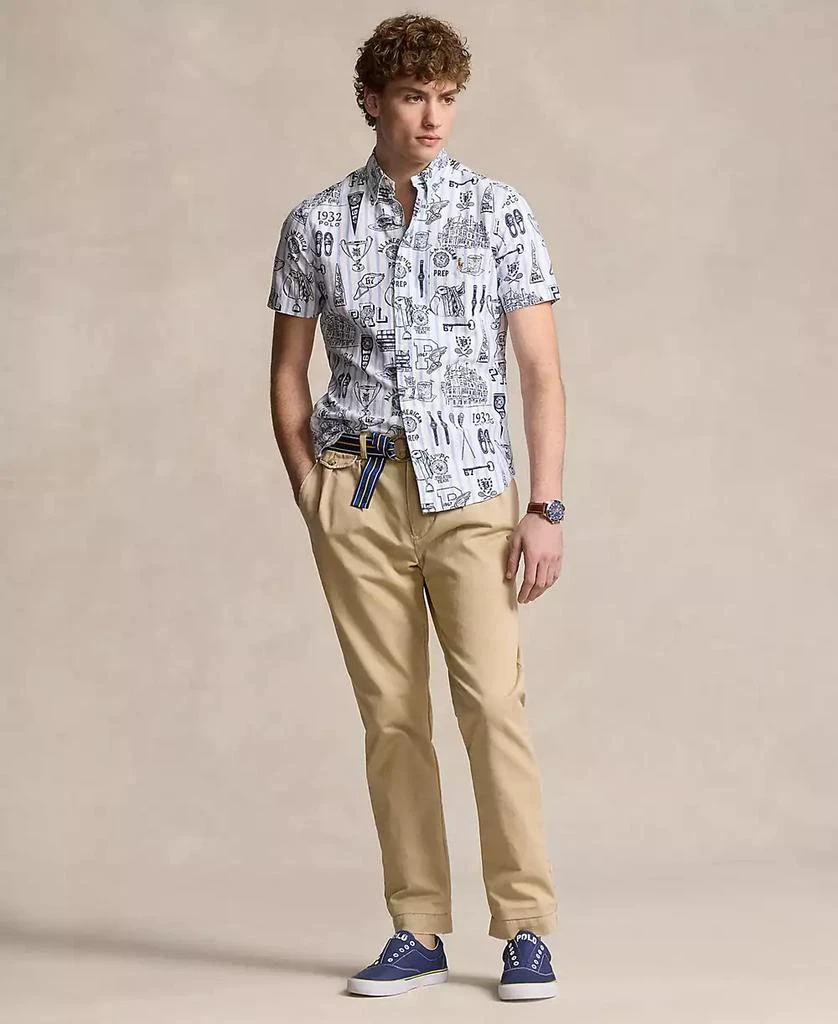 Ralph Lauren Men's Classic-Fit Striped Oxford Graphic Shirt 4