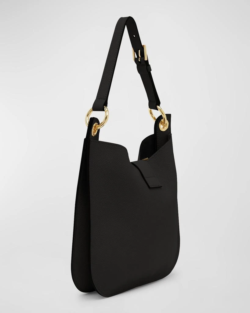 Tom Ford Tara Small Hobo Crossbody in Grained Leather 6