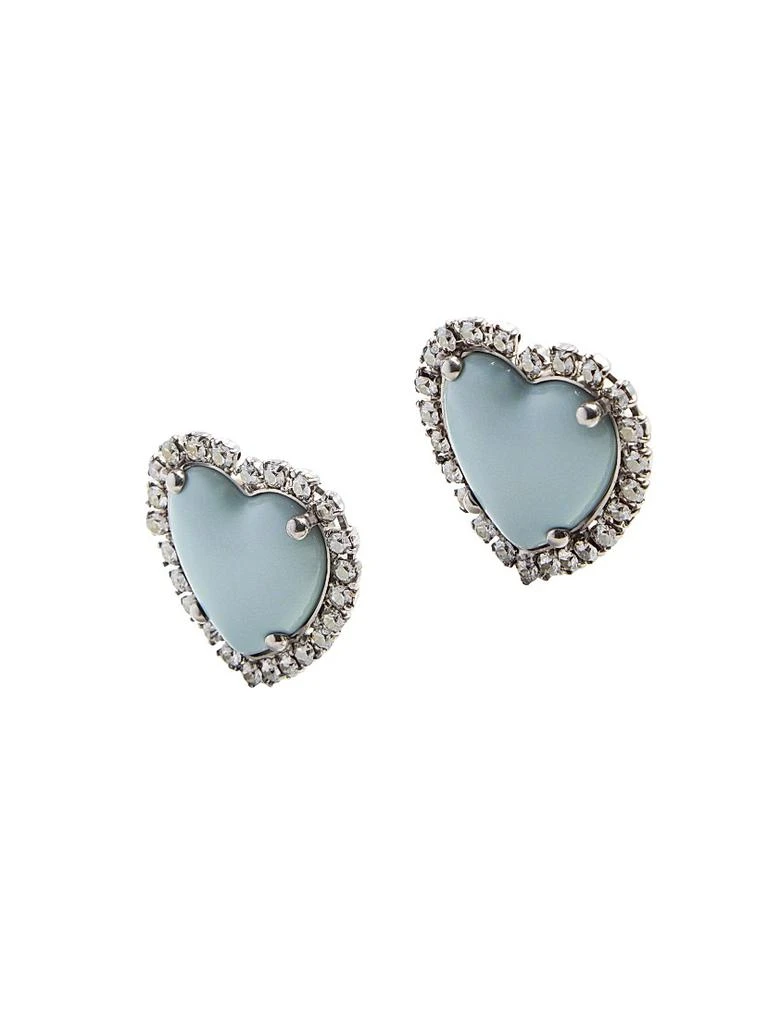 Valentino Coeur Hyperbole Earrings in Swarovski Crystals 2