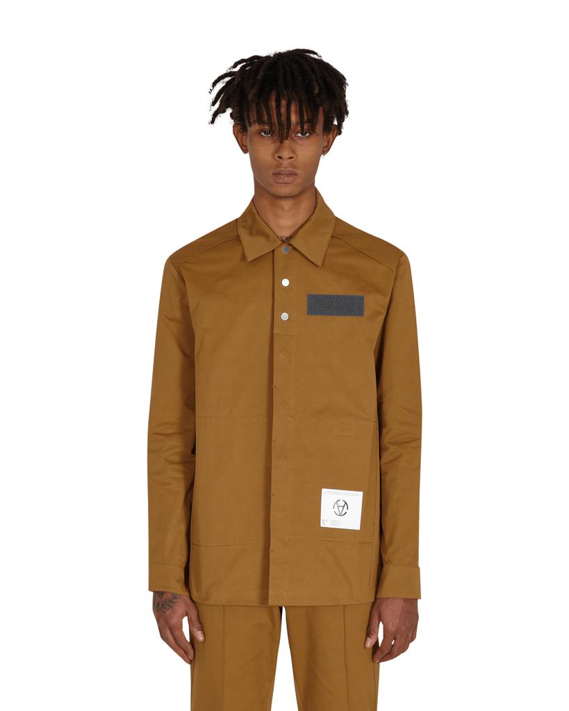 Slam Jam Joilet Overshirt Brown