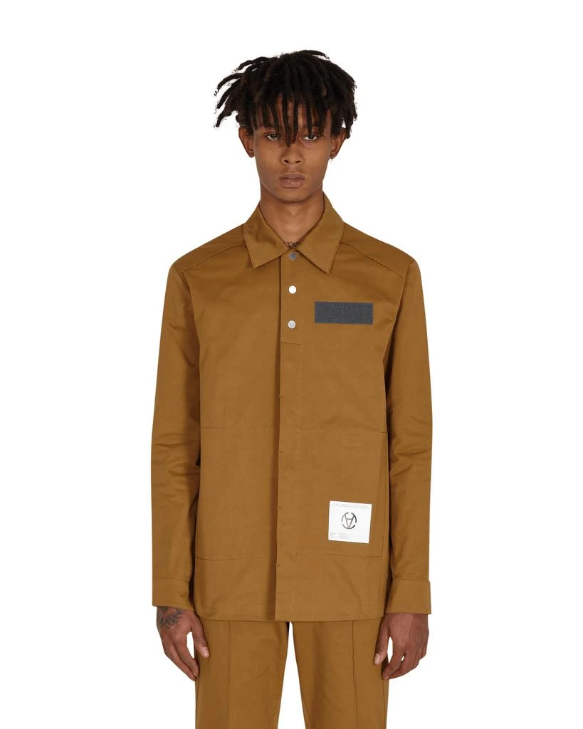 Slam Jam Joilet Overshirt Brown 1