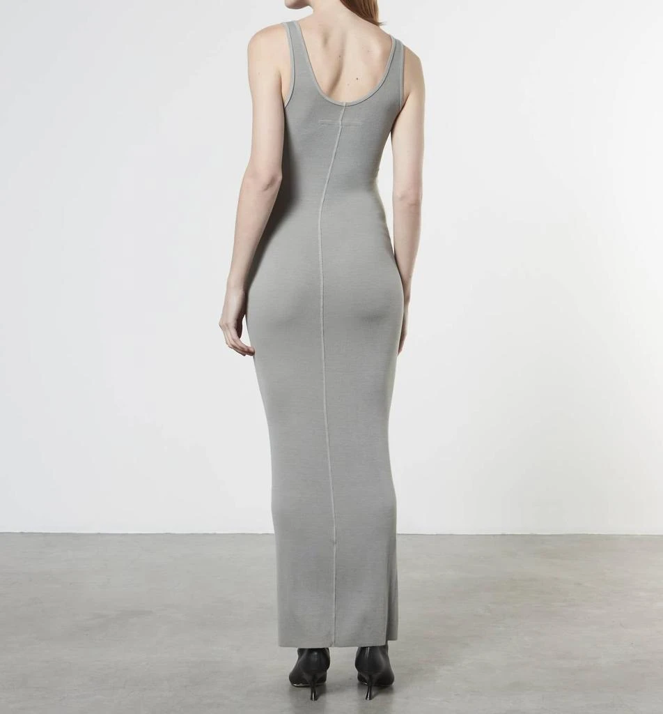 Enza Costa Stretch Silk Knit Maxi Tank Dress In Alpine Frost 2