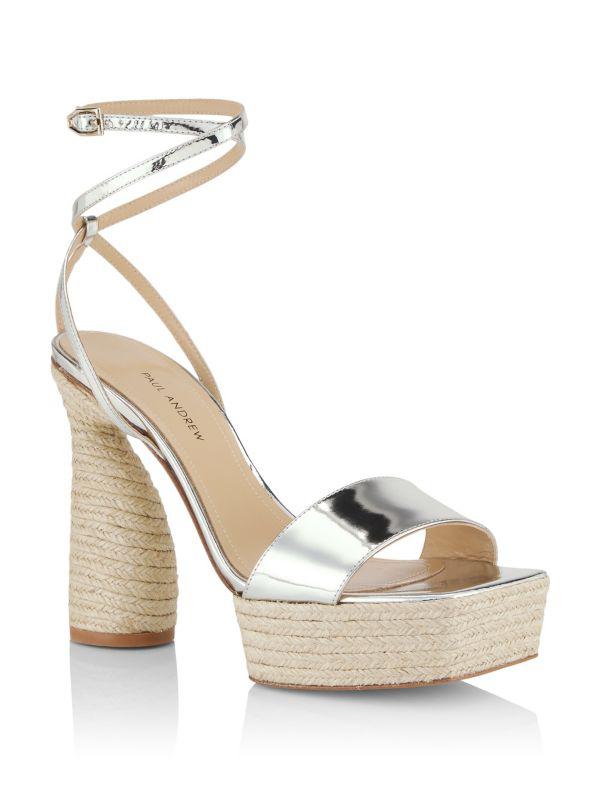 Paul Andrew Espadrille Platform Sandals