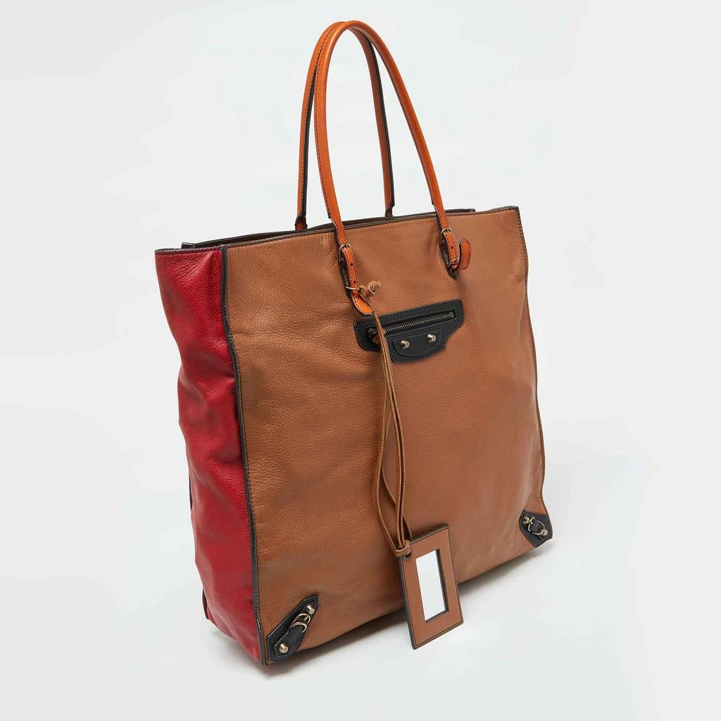 Balenciaga Balanciaga Multicolor Leather Papier A5 Tote 2