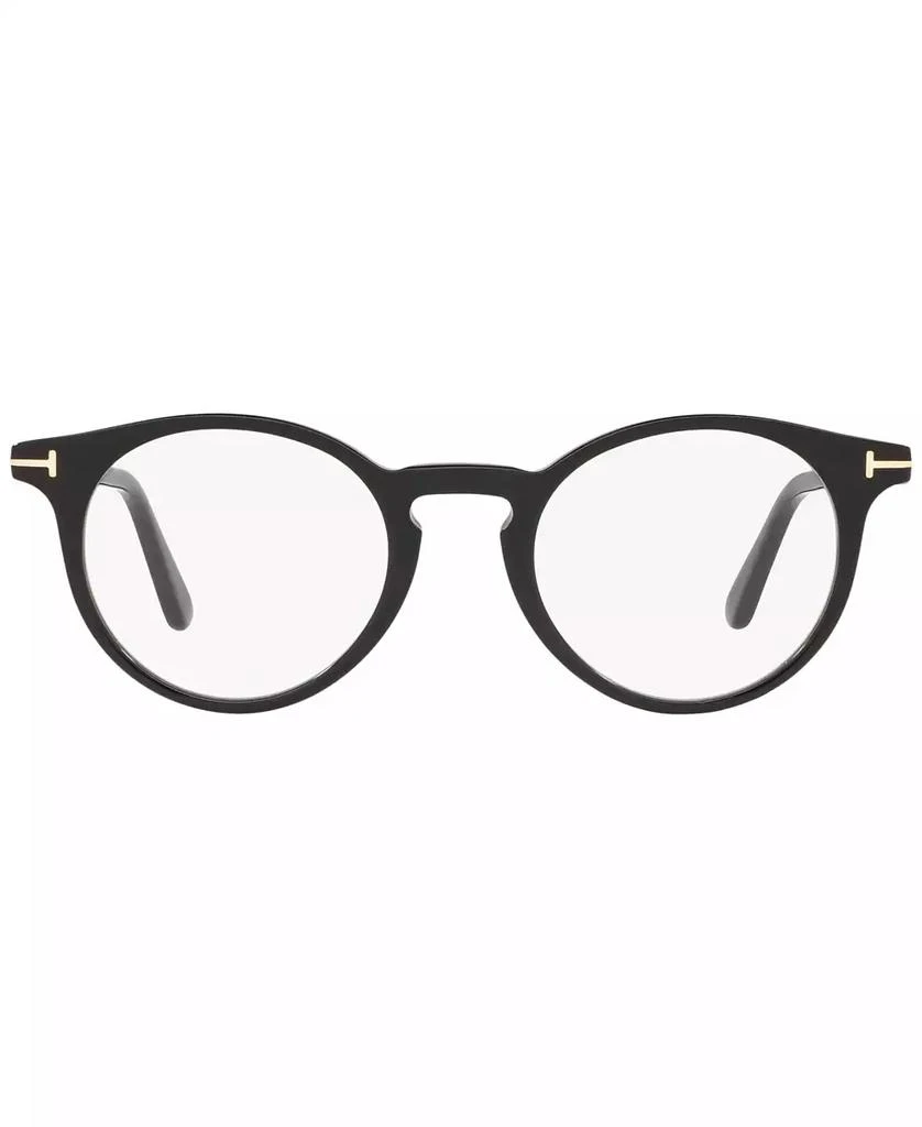 Tom Ford TR001034 Unisex Round Eyeglasses 3
