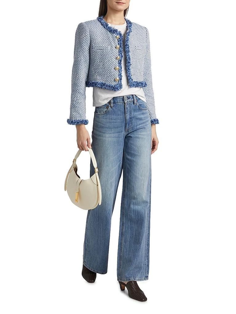 Derek Lam Asuka Cropped Fringe Jacket 2