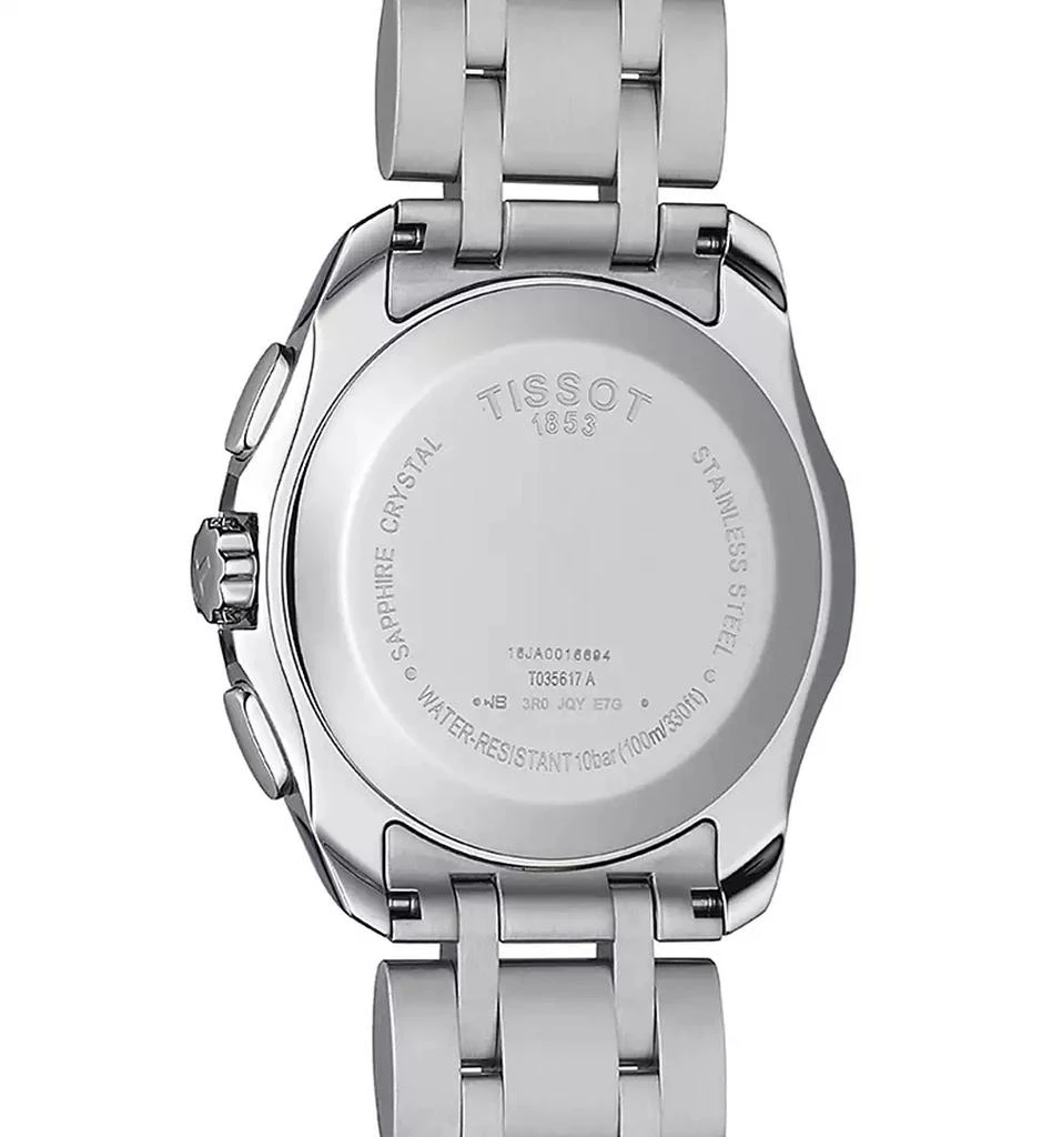 Tissot Men's Chronograph Stainless Steel Bracelet Watch 41mm 6
