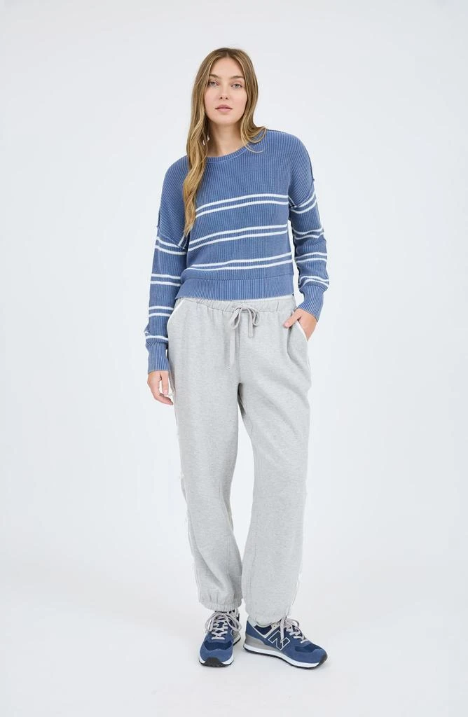 Blu Pepper Stripe Knit Sweater 5