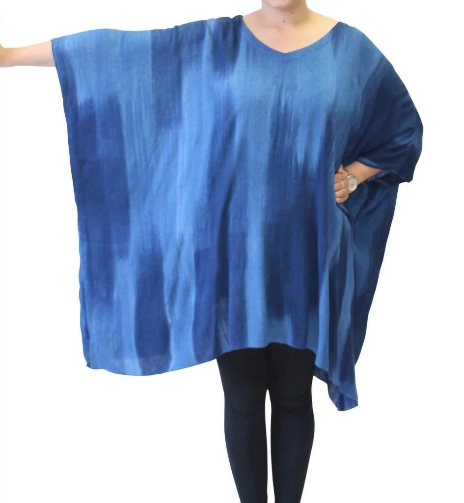 Modesce Modesce - Hand Painted Katie Poncho Tunic 1