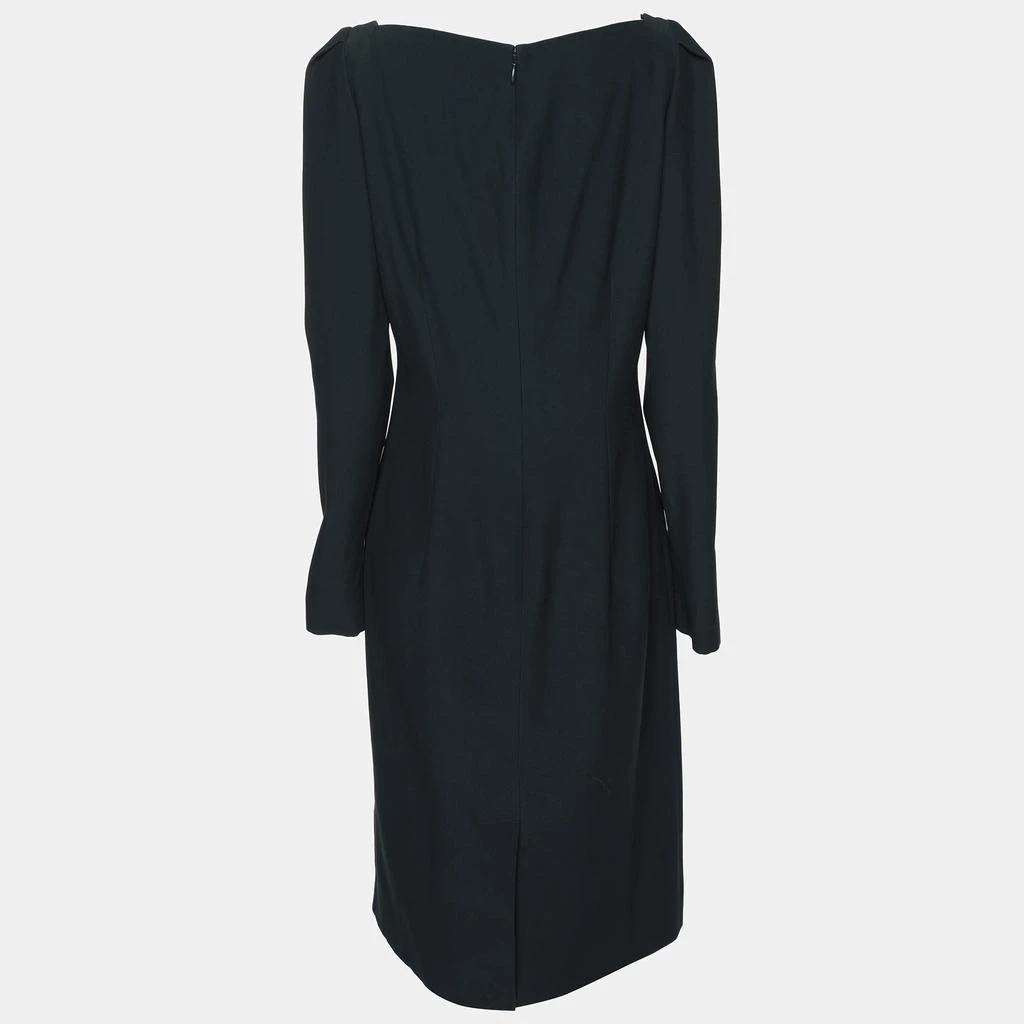 Alexander McQueen Green Fabric Pearl Embellished Midi Dress M  On Sale Now  with Up to 79% Off | Discover Exclusive Deals & Savings at BeyondStyle   Authentic Alexander McQueen Women|Women's Clothes|Dresses