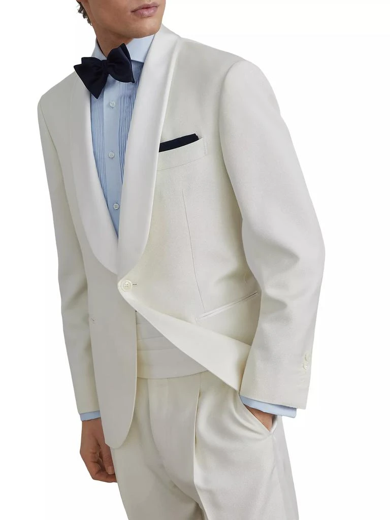 Brunello Cucinelli Tuxedo with Shawl Lapel Jacket and Trousers with Pleats 5
