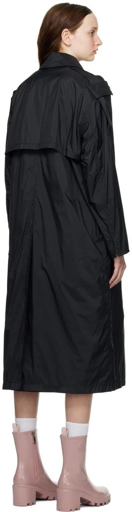 Moncler Black Deva Trench Coat 3