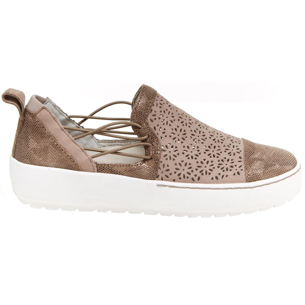 Jambu Erin Floral Cut Out Slip On Sneakers