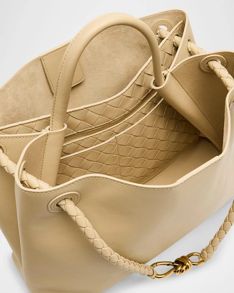 Bottega Veneta Andiamo Medium Leather Tote Bag 4