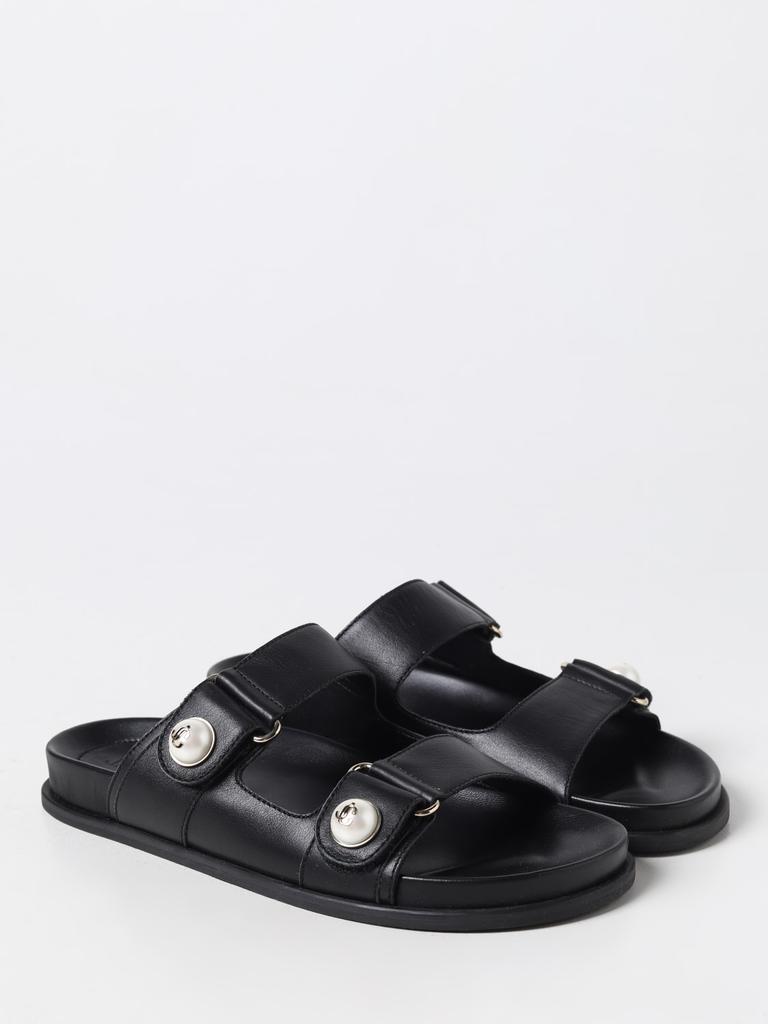 Jimmy Choo Black Flat Sandals Sale Jimmy Choo Flat Sandals Woman