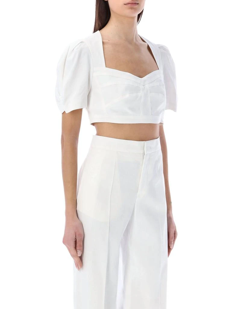 Isabel Marant Isabel Marant Short-Sleeved Cropped Top 3