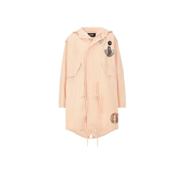 RAF SIMONS Cotton canvas parka