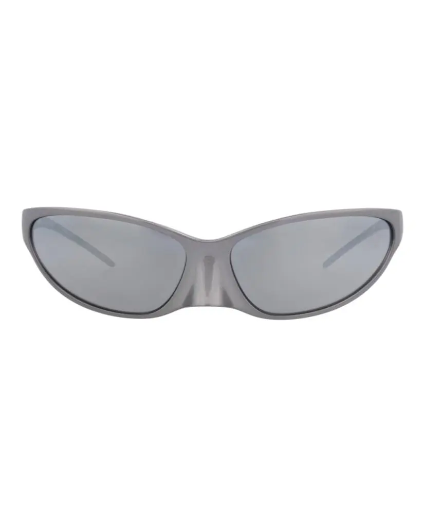 Balenciaga Shield-Frame Alluminium Sunglasses