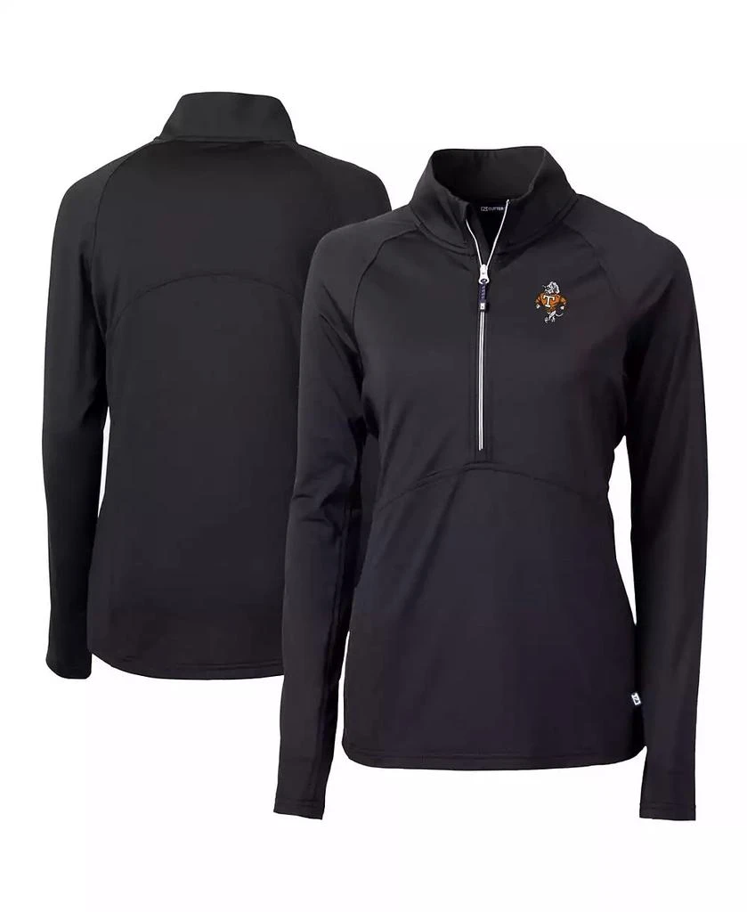 Cutter & Buck Women's Tennessee Volunteers Vault DryTec Adapt Eco Knit Stretch Raglan Half-Zip Top 1
