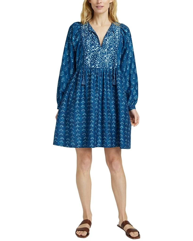 Solstice Silk-Blend Mini Dress  On Sale Now with Up to 72% Off | Discover  Exclusive Deals & Savings at BeyondStyle  Authentic Faherty women|clothing| dresses with Limited-Time Discounts, Free Shipping, and Price