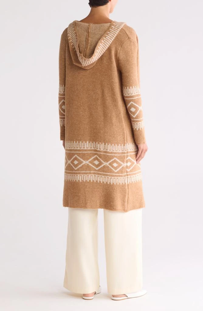 Joseph A Hooded Southwest Duster Cardigan 2