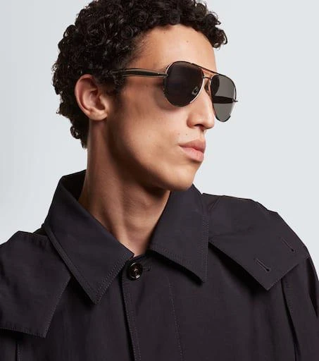 Bottega Veneta Sardine aviator sunglasses 2