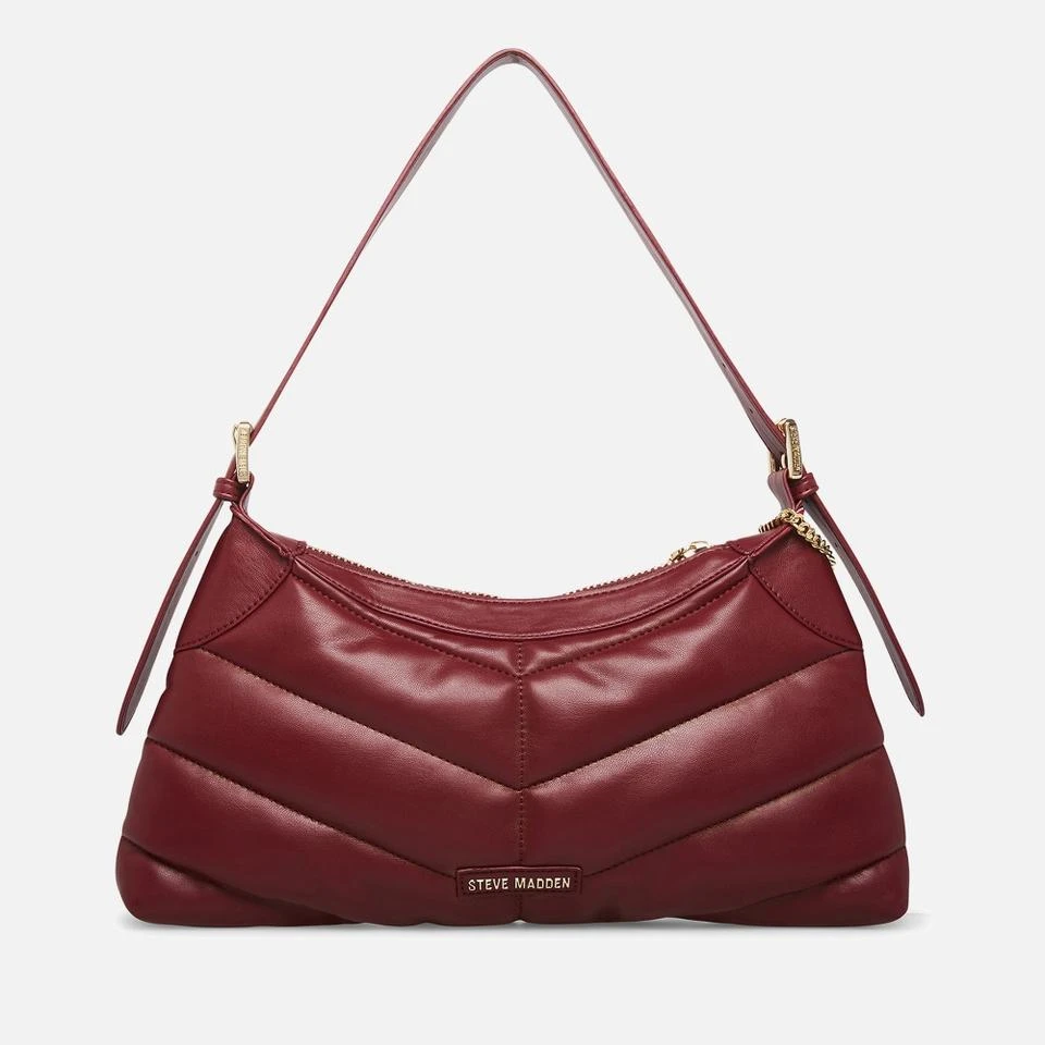 Steve Madden Steve Madden Women's Bgal Quilted Shoulder Bag - Wine 2