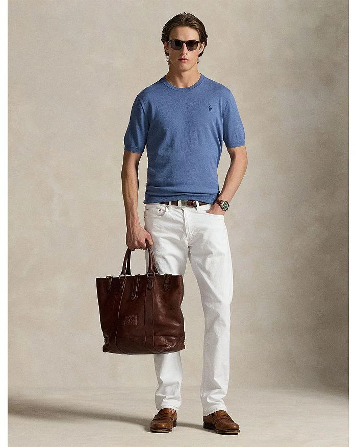 Ralph Lauren Cotton Crewneck Short Sleeve Sweater 2