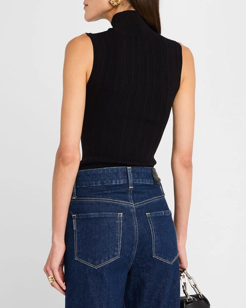 Paige Brin Turtleneck Sweater Tank Top 3