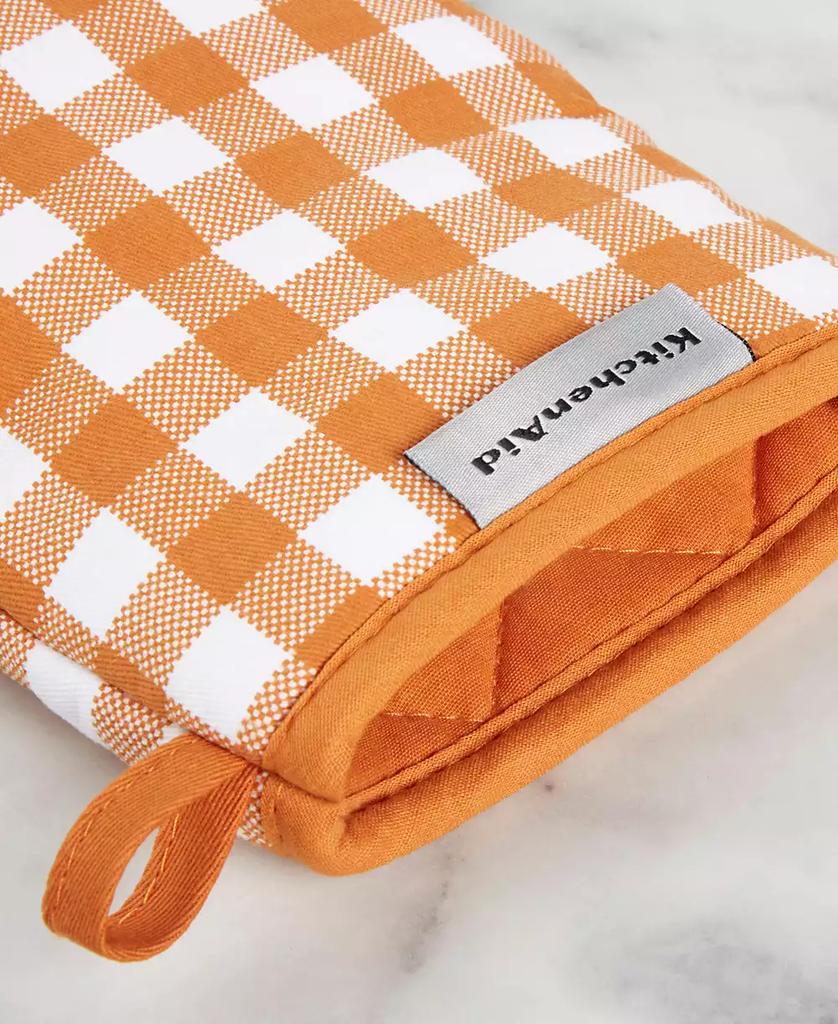 KitchenAid Gingham Mini Oven Mitt 2-Pack Set, 5.5" x 8"