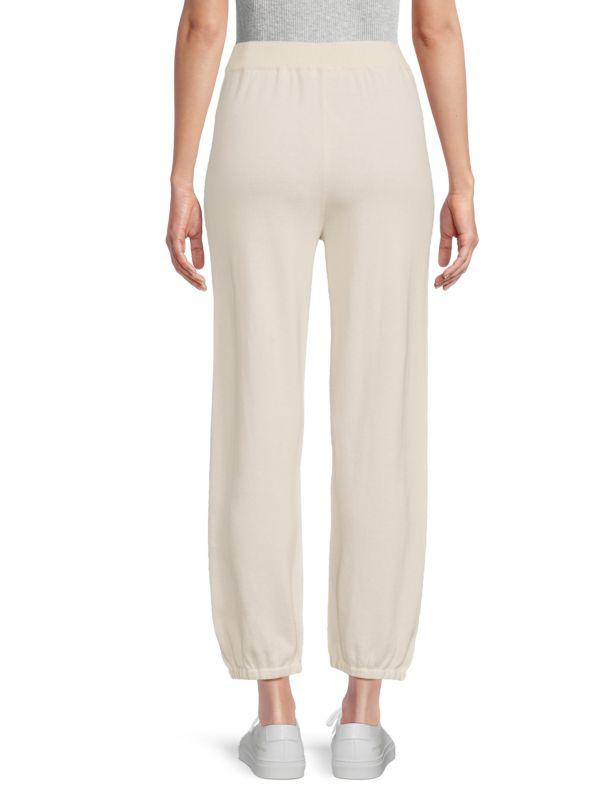 SIMKHAI Elasticized Waistband Cotton-Cashmere Joggers