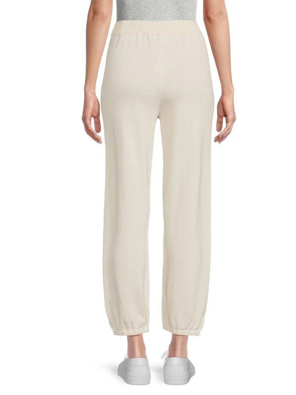 SIMKHAI Elasticized Waistband Cotton-Cashmere Joggers 2