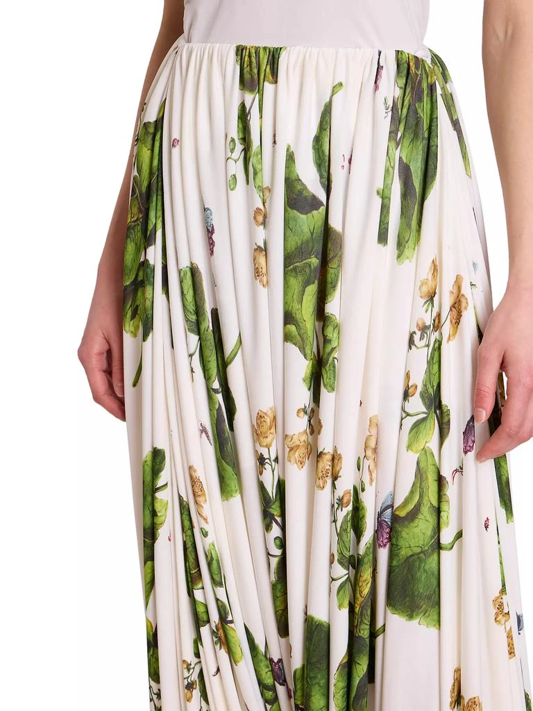 Loewe Floral Draped Trousers 6