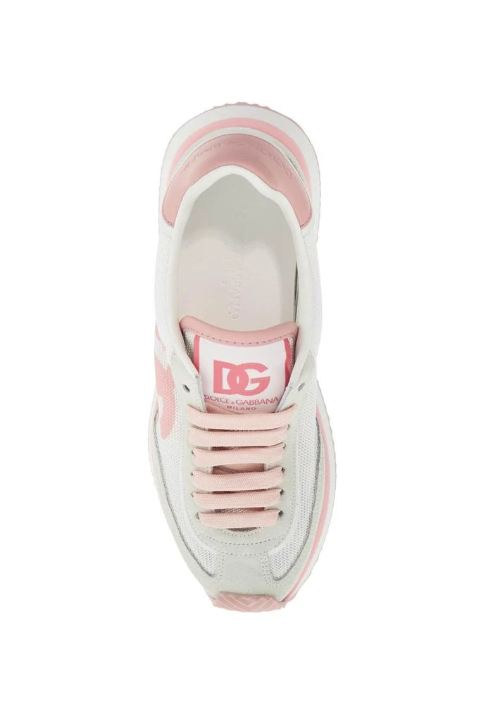 Dolce & Gabbana Women's  And pink Dg Logo Sneakers 2