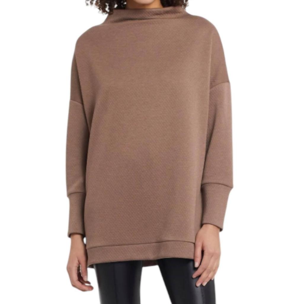 Tribal Tribal - Funnel Neck Tunic Sweater