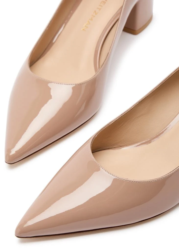 Stuart Weitzman Stuart Power 50 patent leather pumps 3