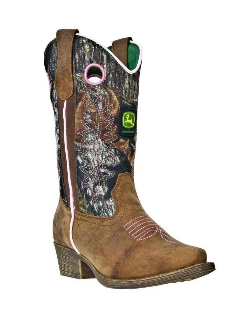 John Deere KIDS WESTERN BOOT - MEDIUM