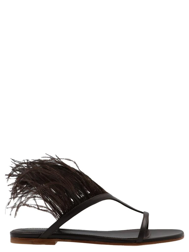 Pucci Feather Sandals 1