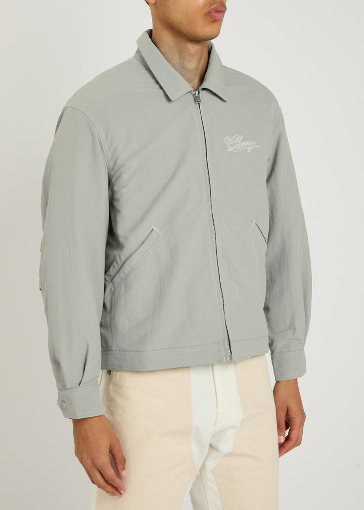 CHERRY LOS ANGELES Logo-embroidered shell jacket