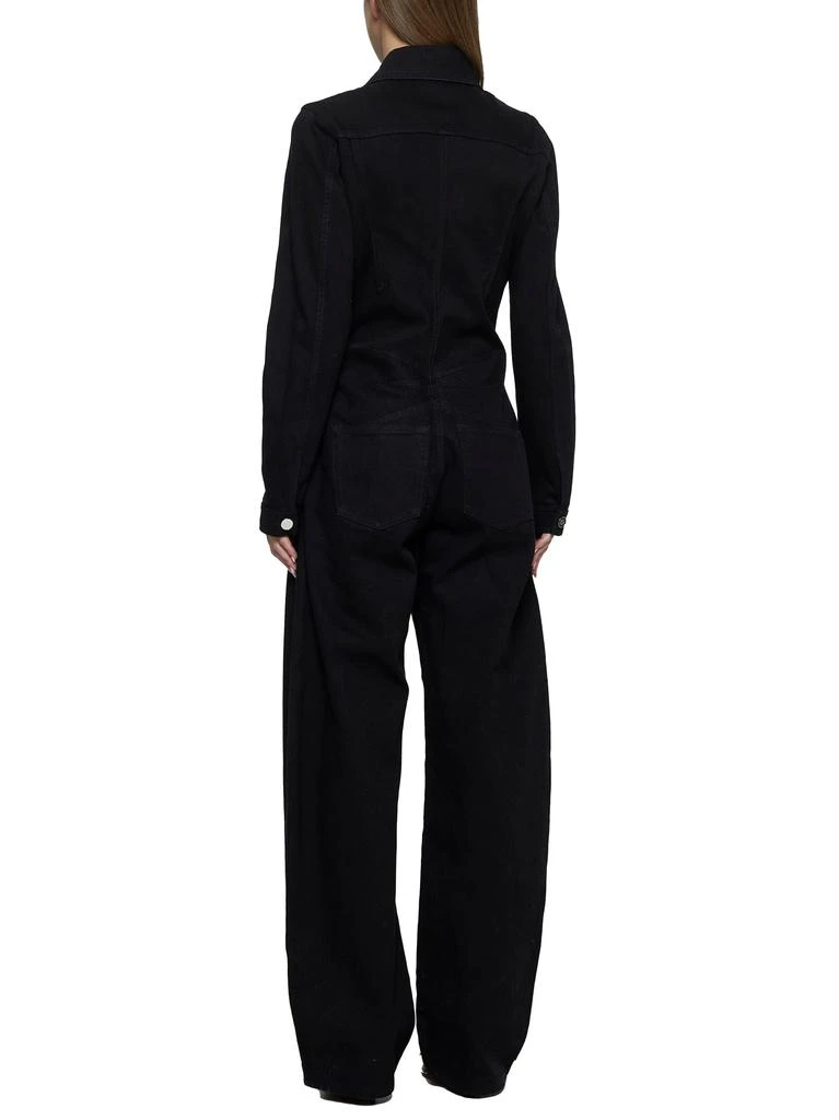 Alaia Black Denim Jumpsuit 3