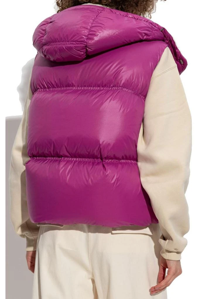 Moncler Moncler Pario Logo Patch Hooded Padded Gilet 3