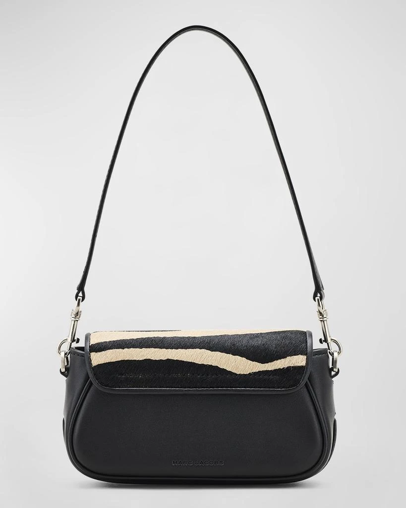 Marc Jacobs The Zebra Calf Hair Clover Shoulder Bag 4