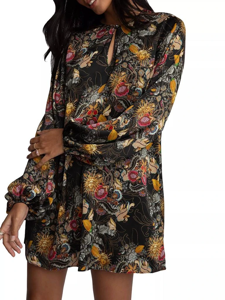 Robert Graham Giselle Silk-Blend Sun Minidress 4