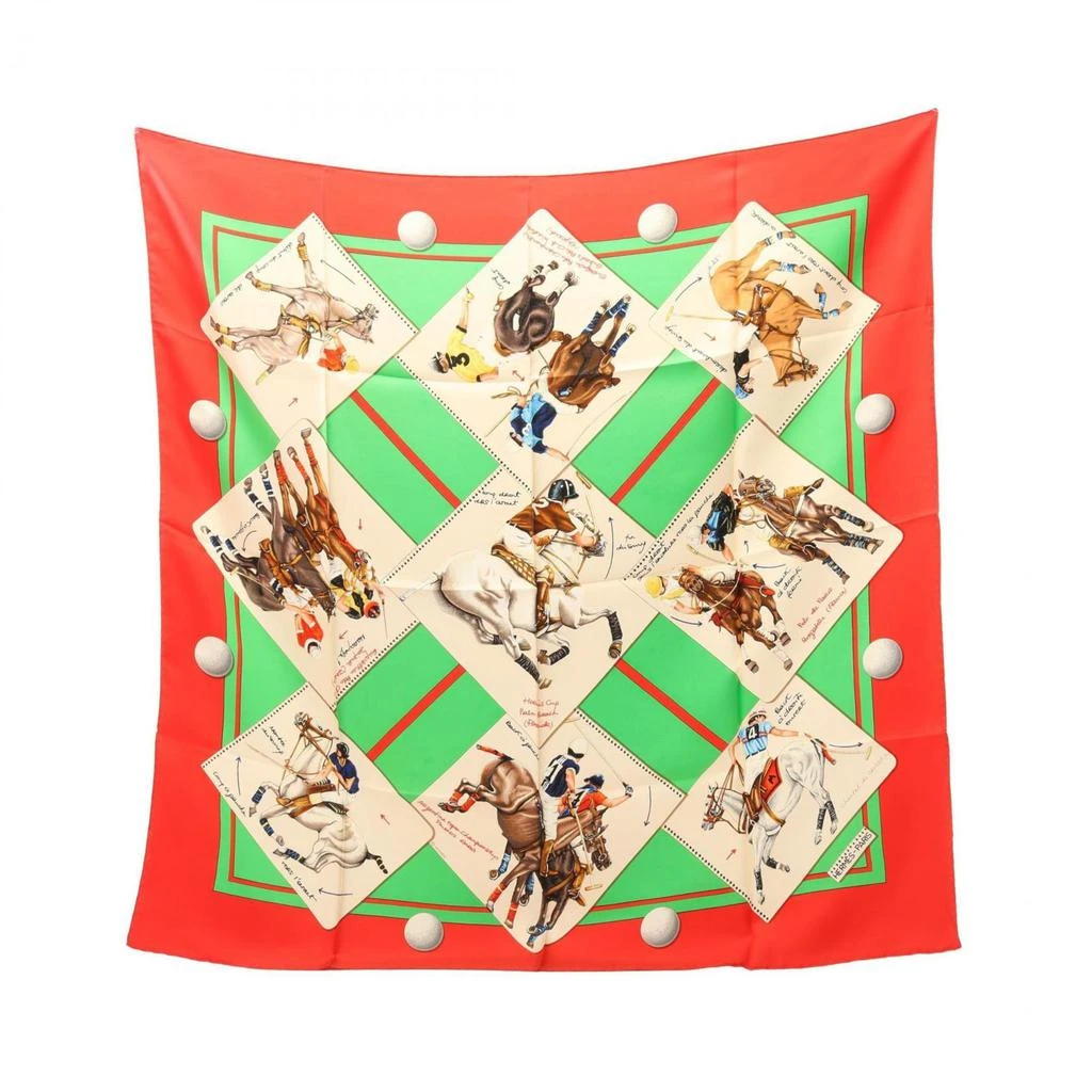 Hermes Color Silk Scarf (Pre-Owned)