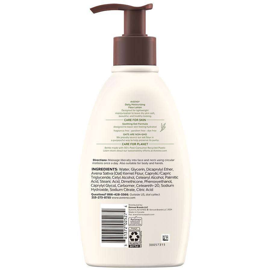 Aveeno Daily Moisturizing Face Lotion, Sensitive Skin